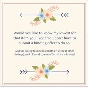 ARE YOU INTERESTED IN SOMETHING?